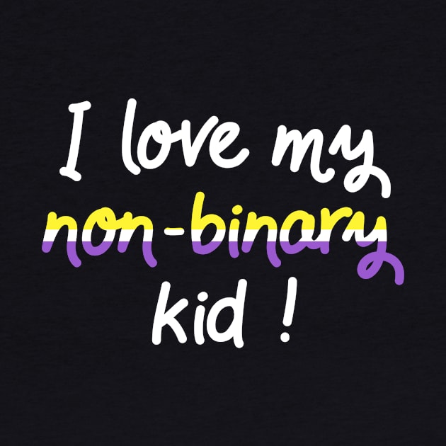 I love my non-binary kid! by XanaNouille